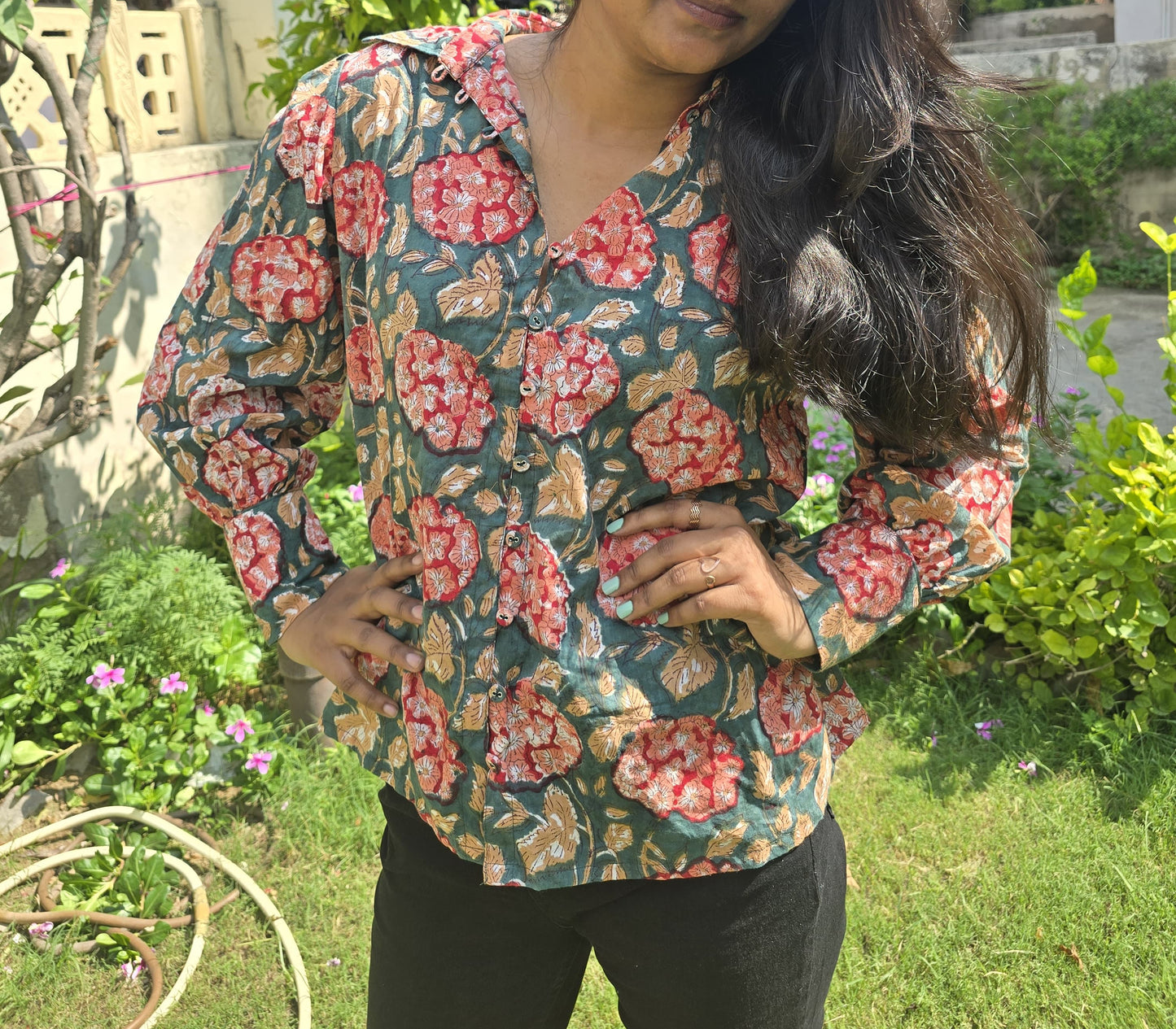 Camisa algodón