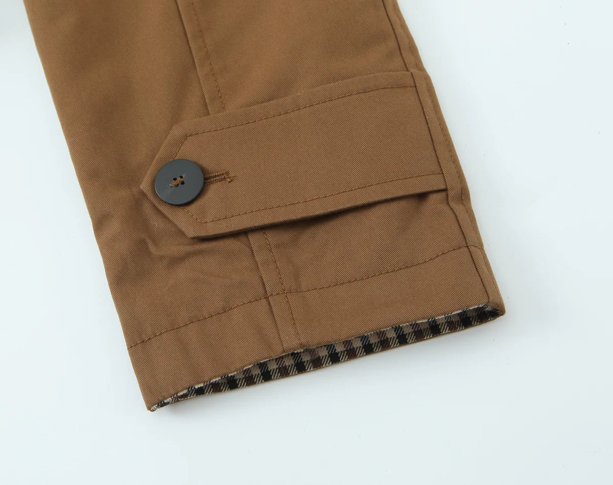 Gabardina reversible