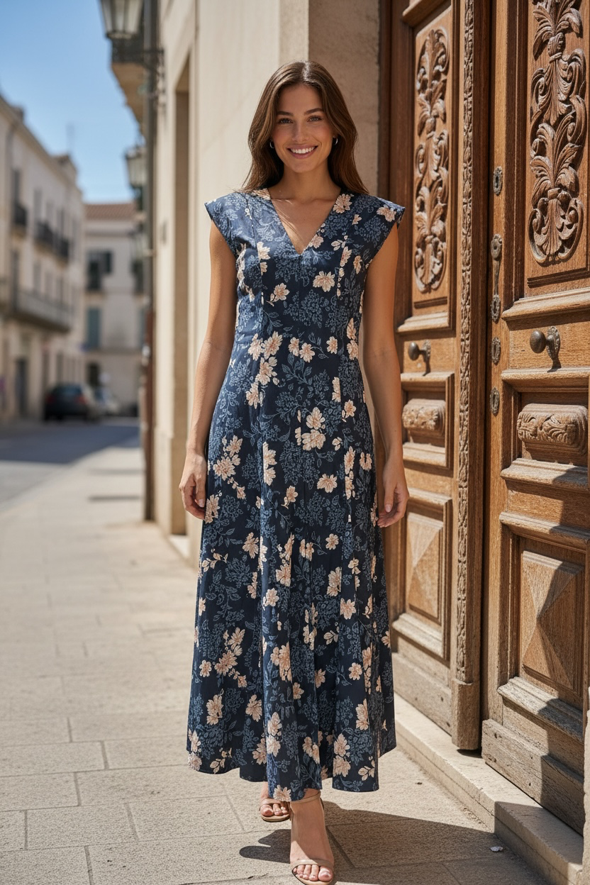 Vestido escote