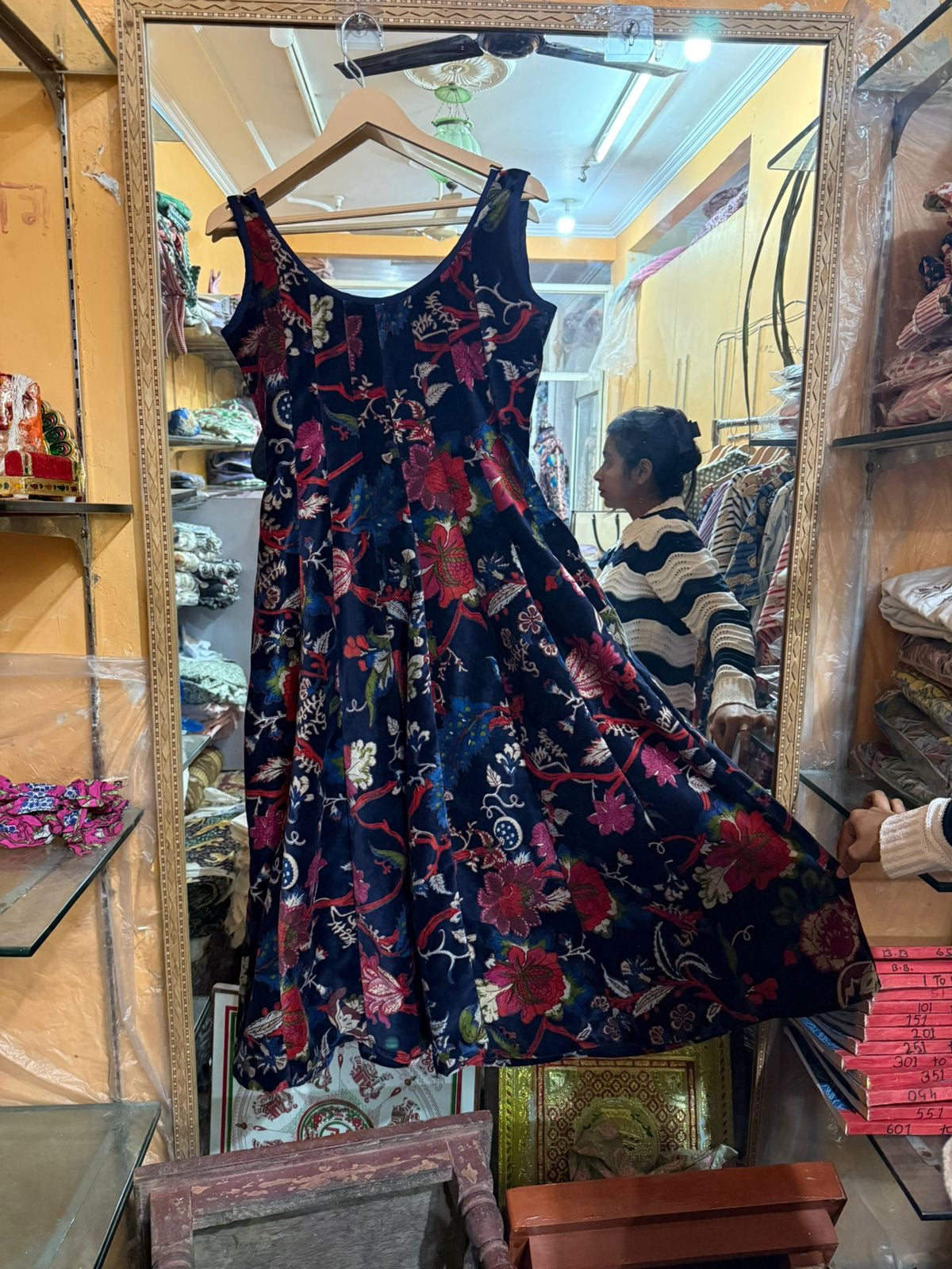 Vestido terciopelo