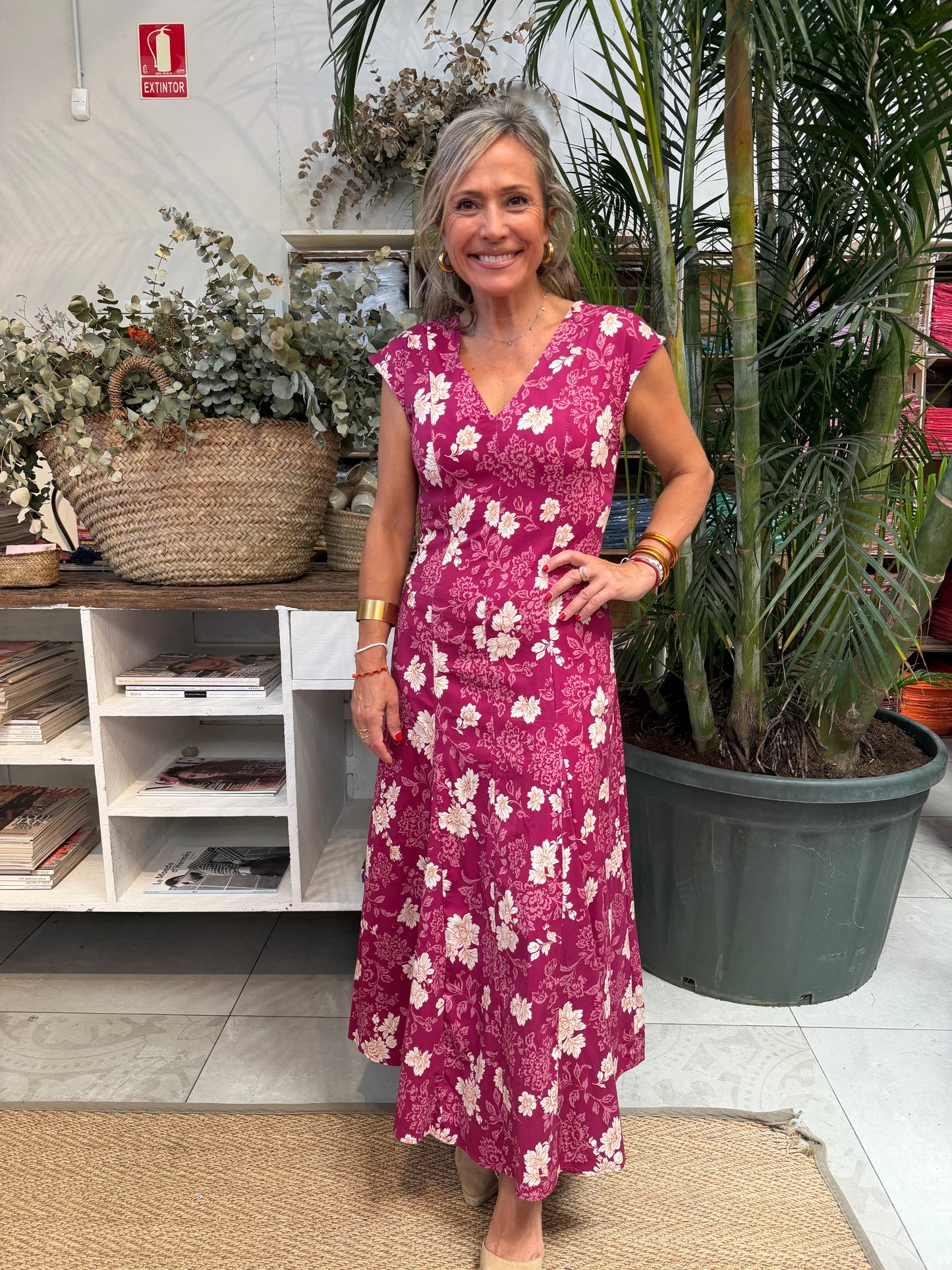 Vestido escote