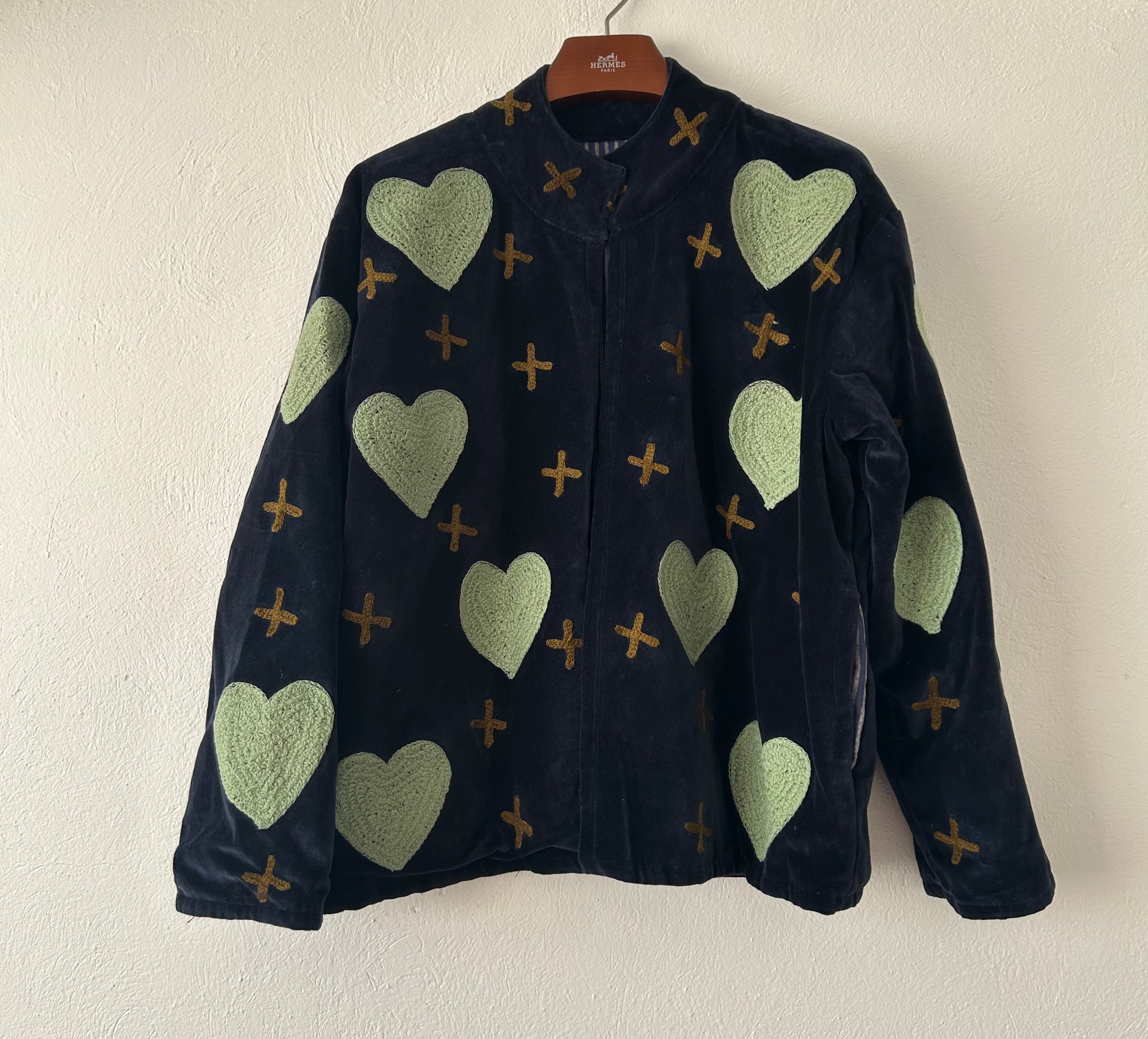 Saco India bordado Corazón