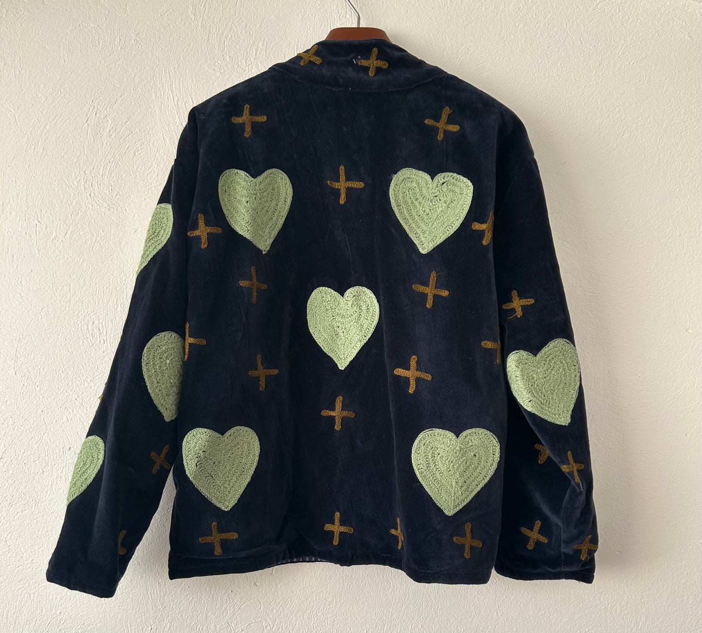 Saco India bordado Corazón