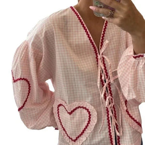 Blusa corazón