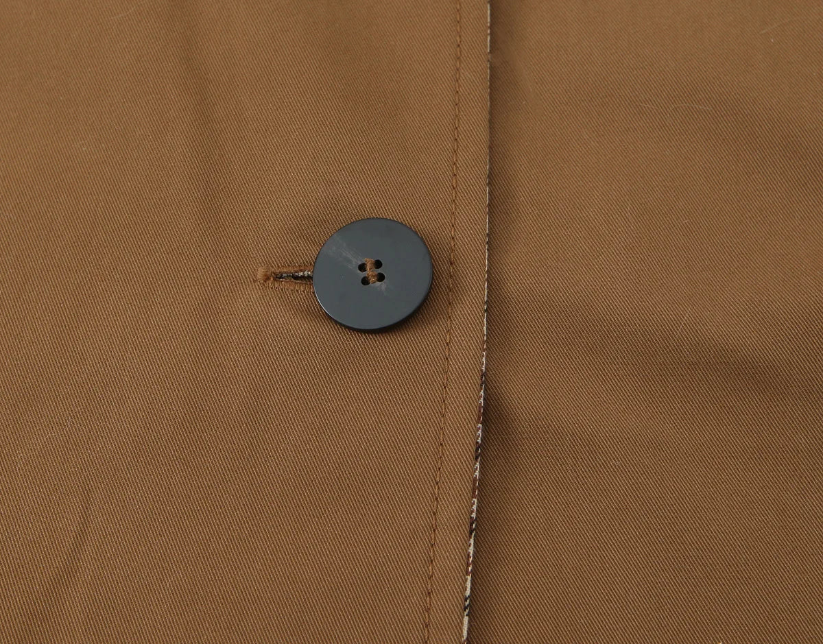 Gabardina reversible