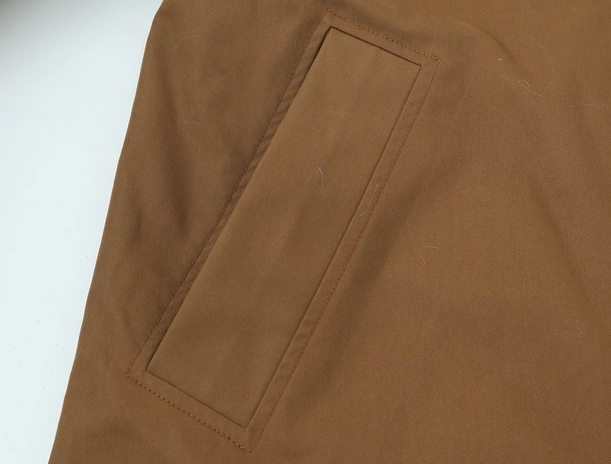 Gabardina reversible